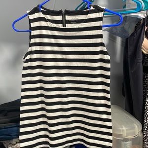Ann Taylor Loft Sleeveless Striped Cotton Top you XS